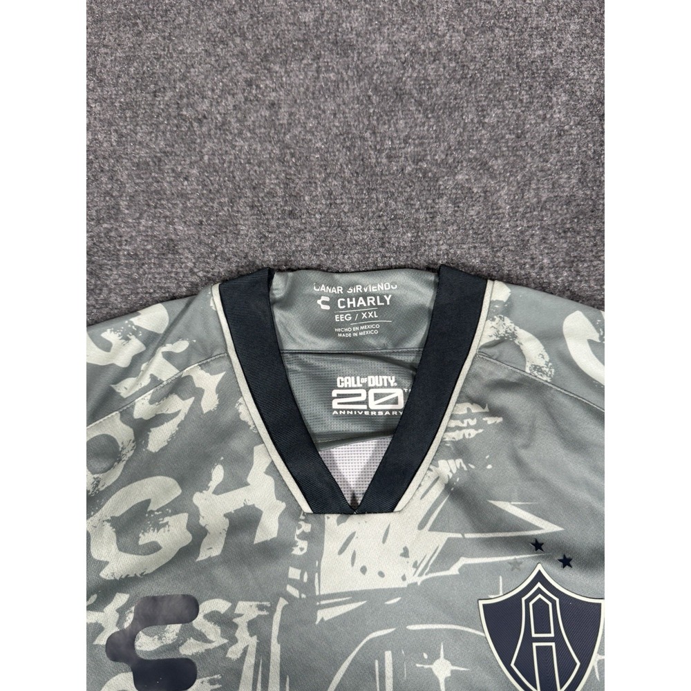 Charly Club Atlas 23/24 Call Of Duty Football Shirt Mens XXL Rare Soccer Jersey - Picture 4 of 13